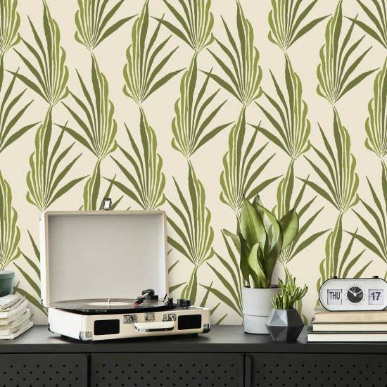 Areca palme Green Leaf Baggrund