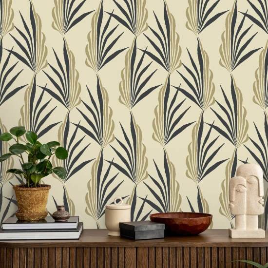 Areca palme Pale Sun Baggrund