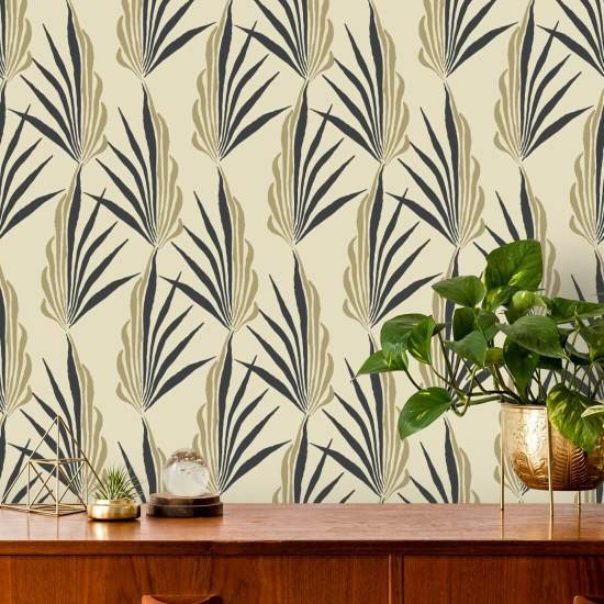 Areca-palmu Pale Sun Taustakuva