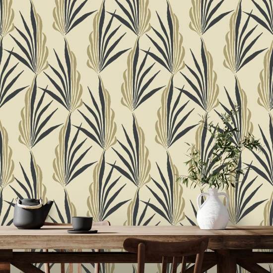 Areca palme Pale Sun Bakgrunn