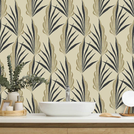 Palmier Areca Papier peint Pale Sun