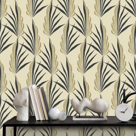 Areca Palm Pale Sun Wallpaper