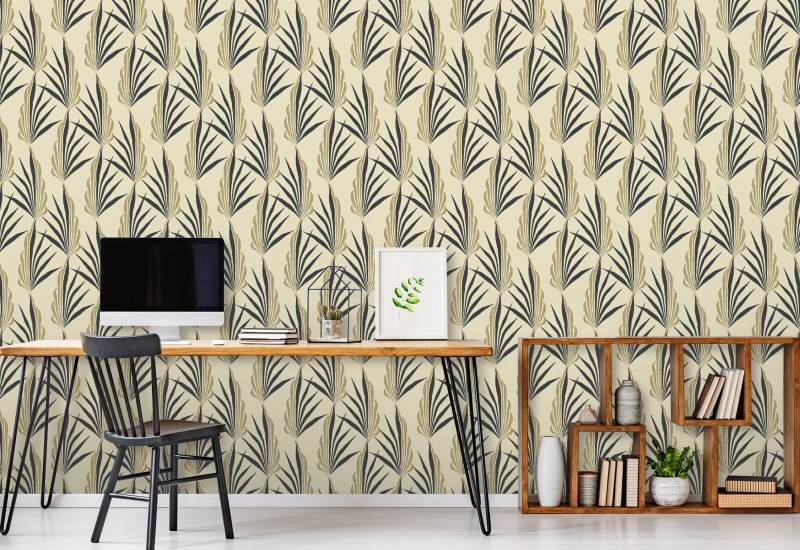 Areca Palm Pale Sun Wallpaper