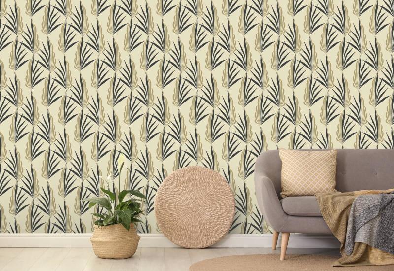 Areca palme Pale Sun Baggrund