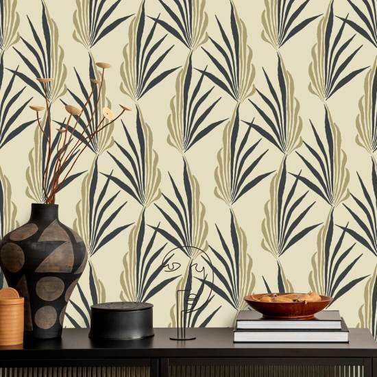 Areca palme Pale Sun Bakgrunn