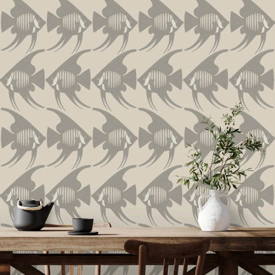Engelfisk Taupe Bakgrunn