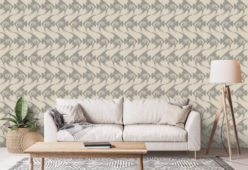 Engelfisk Taupe Bakgrunn