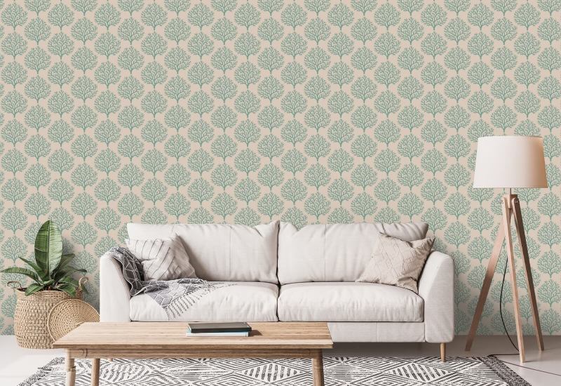 Spiaggia Coral Carta da parati Pink Sand