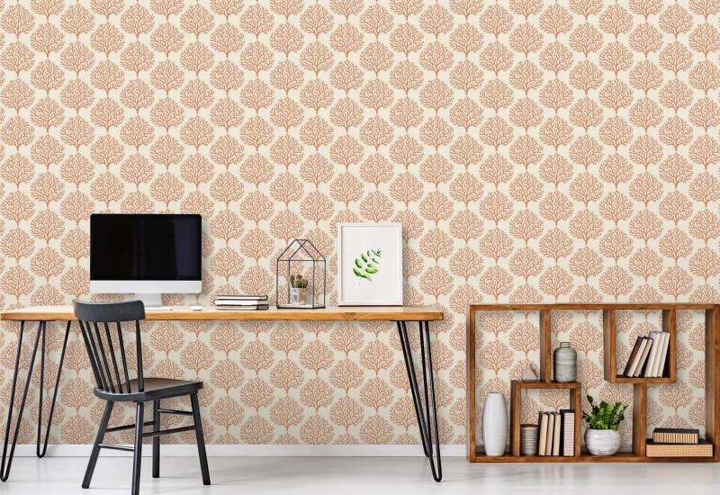 Coral de plage Papier peint Red Clay