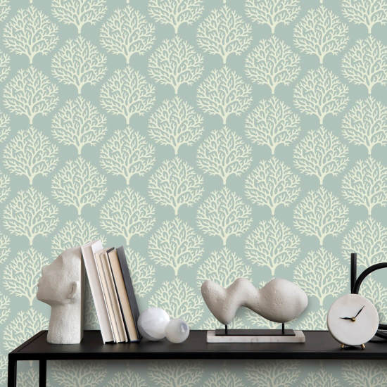 Strand Korall Sea Green Bakgrunn