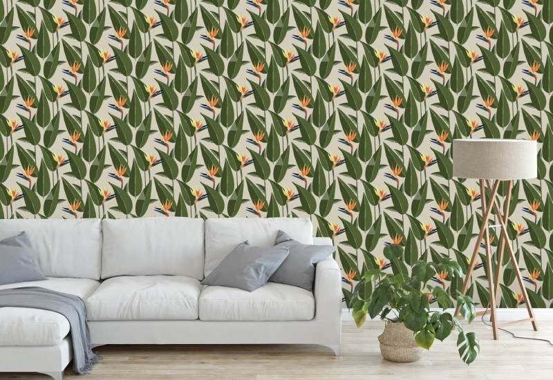 Birds of Paradise Sand Wallpaper