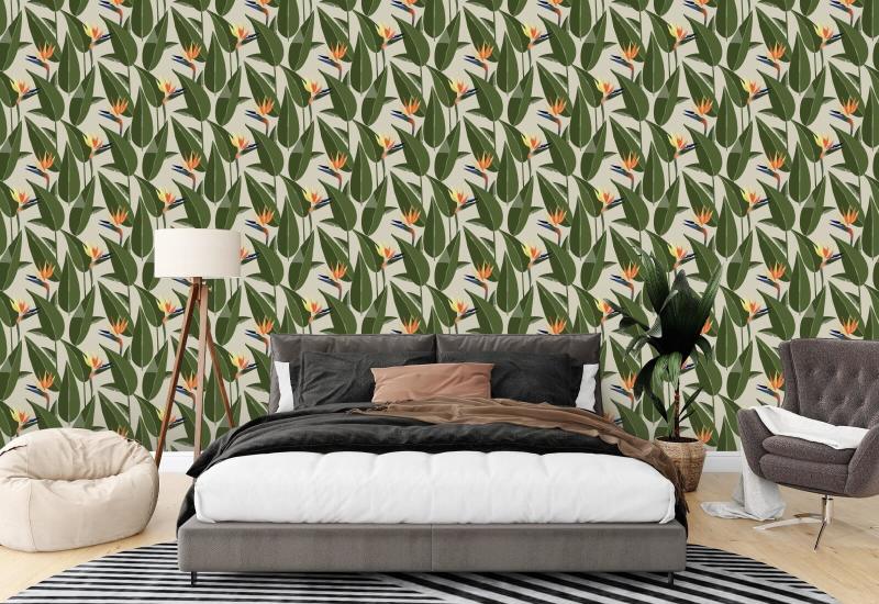 Birds of Paradise Sand Wallpaper