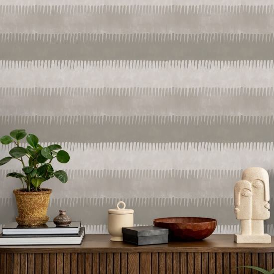 Cabana Stripe Tans Hintergrundbild