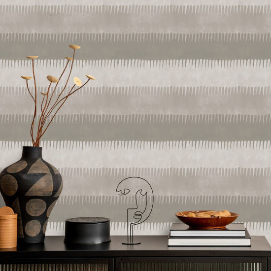 Cabana Stripe Papier peint Tans