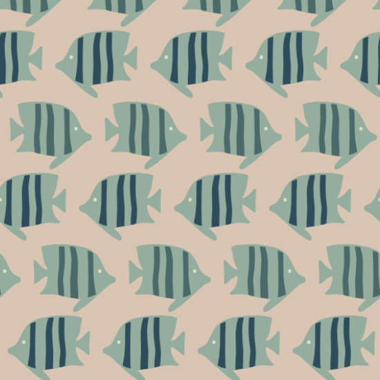Peixes costeiros Papel de parede de areia rosa