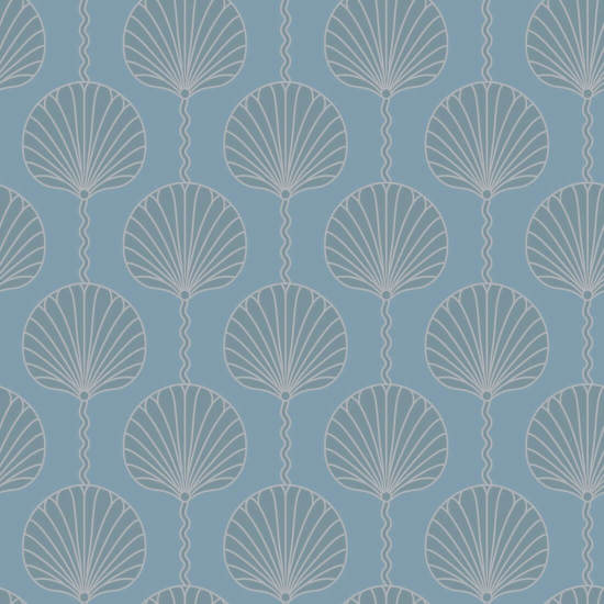 Deco Lily Papier peint Sky Blue