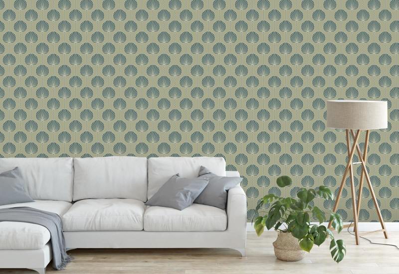 Deco Lilja Tan Brown Bakgrund