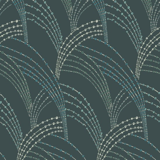 Sea Grass Black Moss Wallpaper