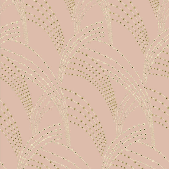 Herbe de mer Papier peint Mauve