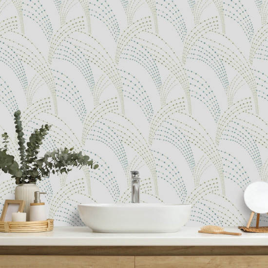 Seegras Weiße Tapete