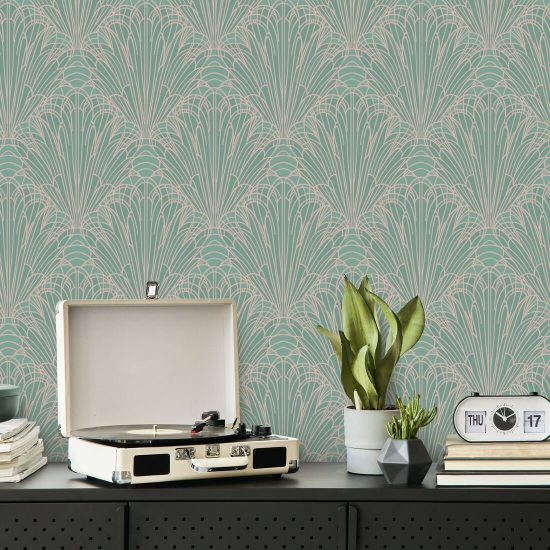 Splash Flamingo roze behang
