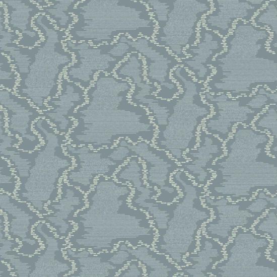 Ondulation électrique Papier peint Blue Haze