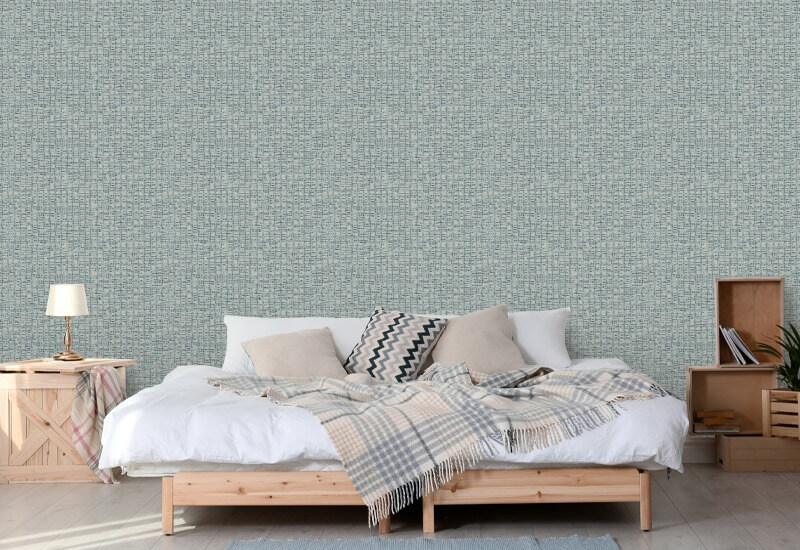 Atomic Weave Blue Gray Wallpaper