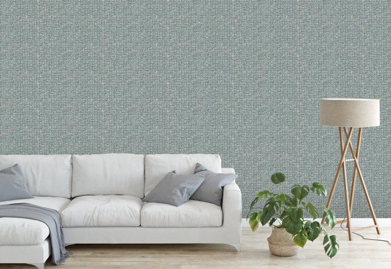 Atomic Weave Blue Gray Wallpaper