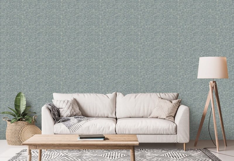 Atomic Weave Blue Gray Wallpaper