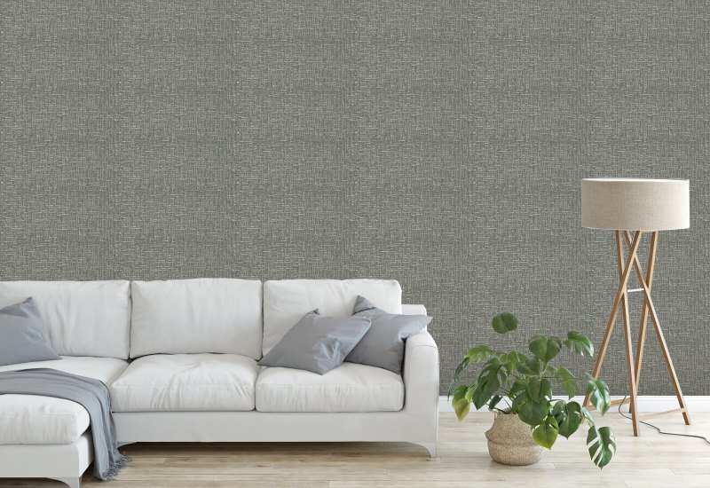 Atomic Weave Papier peint au charbon blanchi