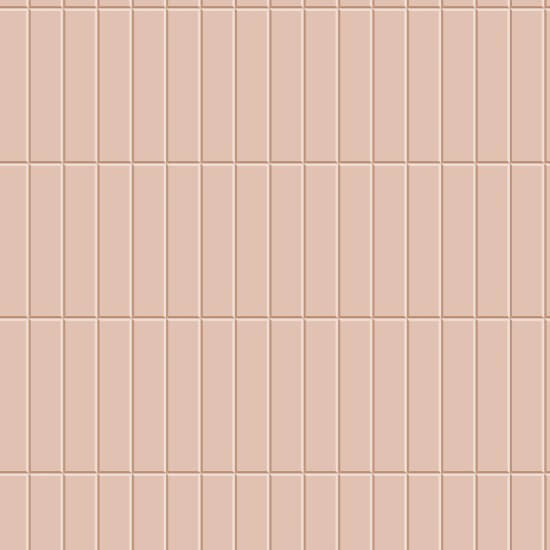 Tall Tiles Soft Blush Wallpaper