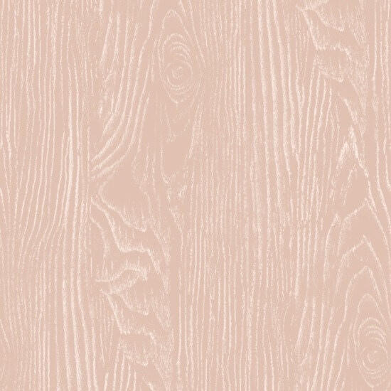 Faux Bois Woodgrain Blush Wood Wallpaper