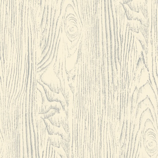 Faux Bois Woodgrain Pale Gray Yellow Wood Wallpaper