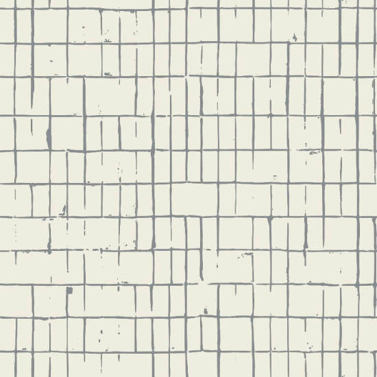 Grade fraturada Papel de parede Blue Cream