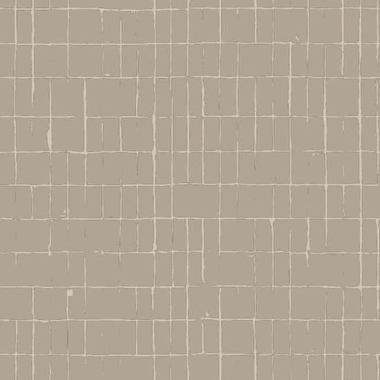 Rejilla fracturada Papel pintado Earthen Beige