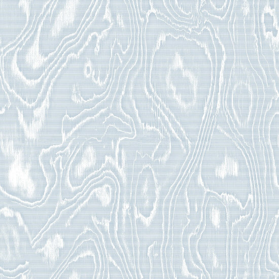 Burlwood Carta da parati in legno grigio blu