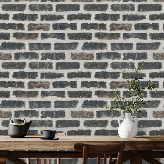 Bucktown Alleyway Brick Wallpaper