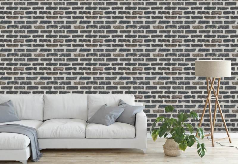 Bucktown Alleyway Brick Wallpaper