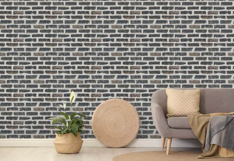 Bucktown Alleyway Brick Wallpaper