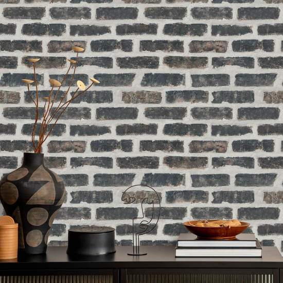 Bucktown Alleyway Brick Wallpaper