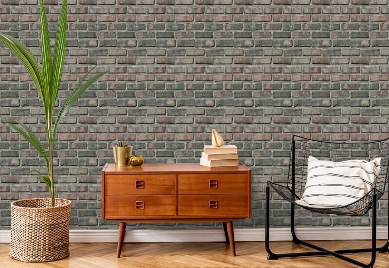 Pulaski Warehouse Brick Wallpaper