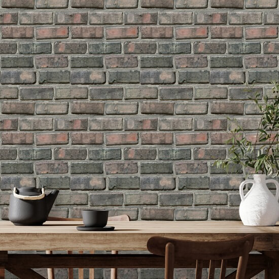Pulaski Warehouse Brick Wallpaper