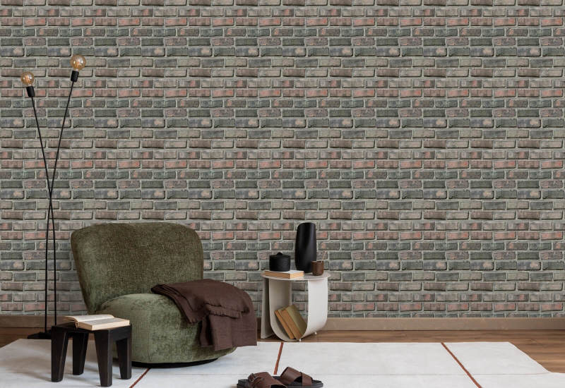 Pulaski Warehouse Brick Wallpaper