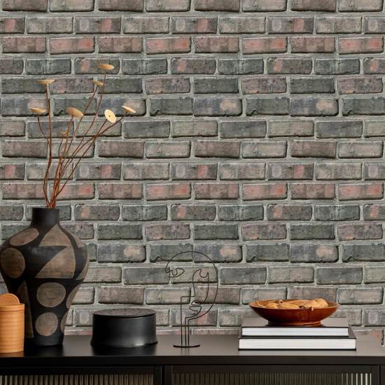 Pulaski Warehouse Brick Hintergrundbild