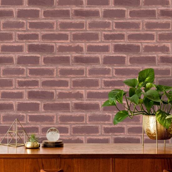 Wrigley Klassiek baksteenbehang