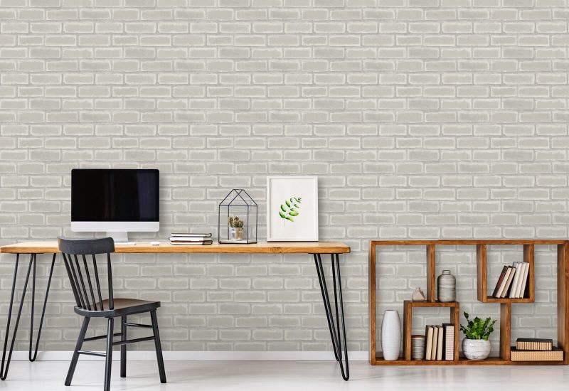 Wrigley Chalk White Brick Taustakuva