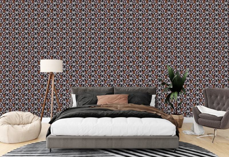 Dorn & Blossom Autumn Noir Blumentapete