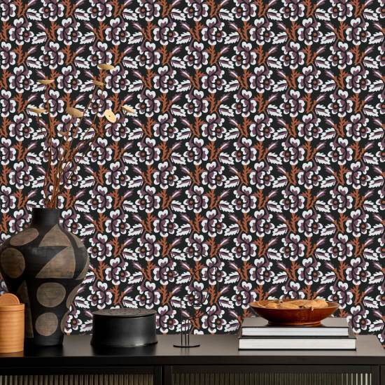 Dorn & Blossom Autumn Noir Blumentapete