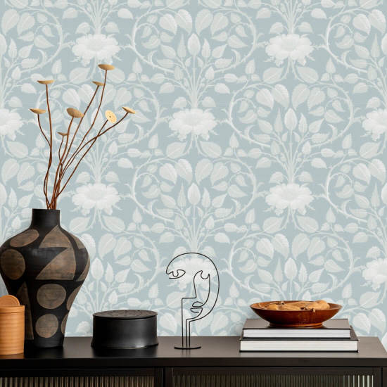 Vite da giardino Carta da parati botanica Frosted Pearl