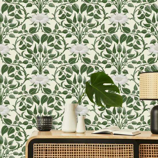 Hagevine Ivy Green Botanisk Bakgrunn